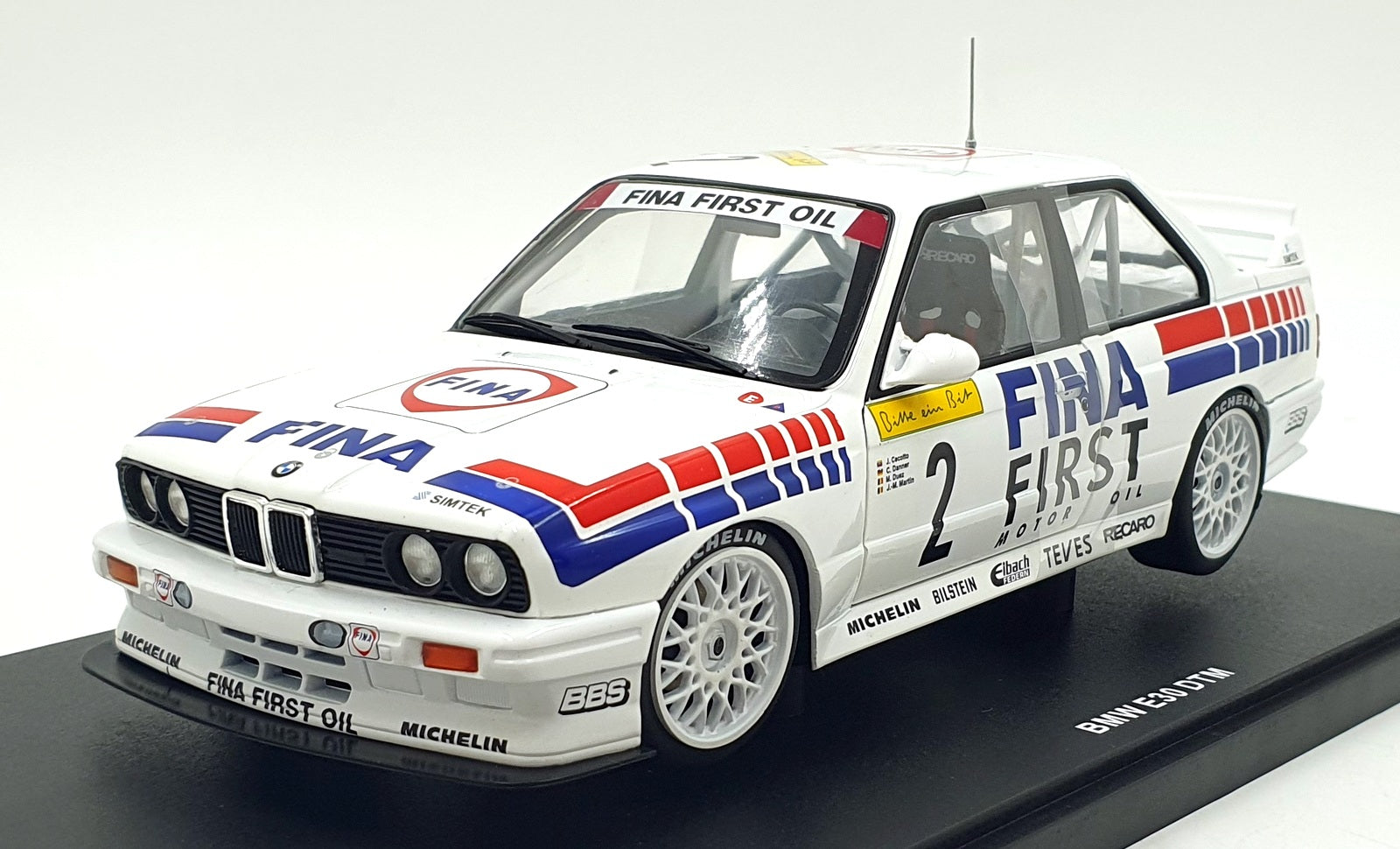 Werk83 1/18 Scale Diecast  W18038003 - BMW E30 #2 1st 24Hr Nurburgring 1992