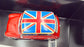 Solido 1/18 Scale Diecast 8322 - Mini Cooper S - Red/Union Jack Roof