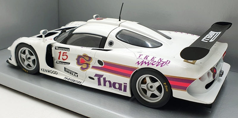 Chrono 1/18 Scale H1072 - Lotus Elise GT1‘thai’ #15 R. Prutirat 1997 - White