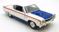 Road Signature 1/18 Scale Diecast 15126V - 1970 AMC Rebel - White/Red/Blue