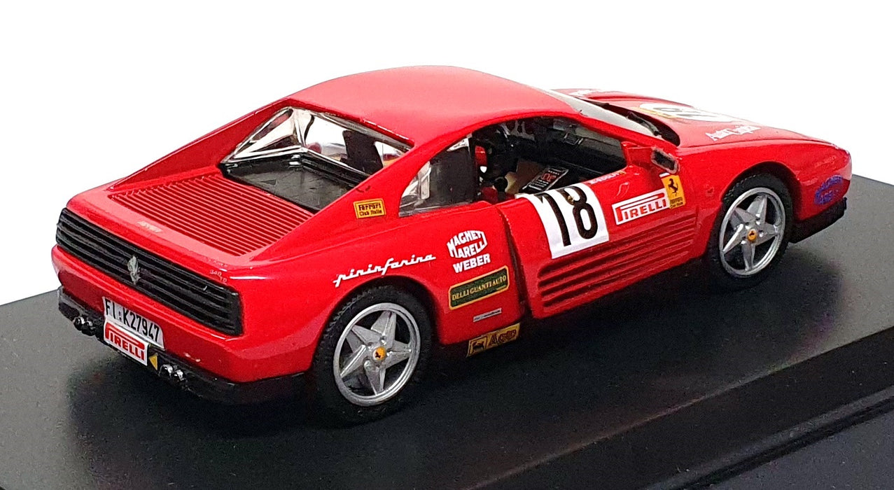 Detail Cars 1/43 Scale ART122 - Ferrari 348TB Racing GC - Red