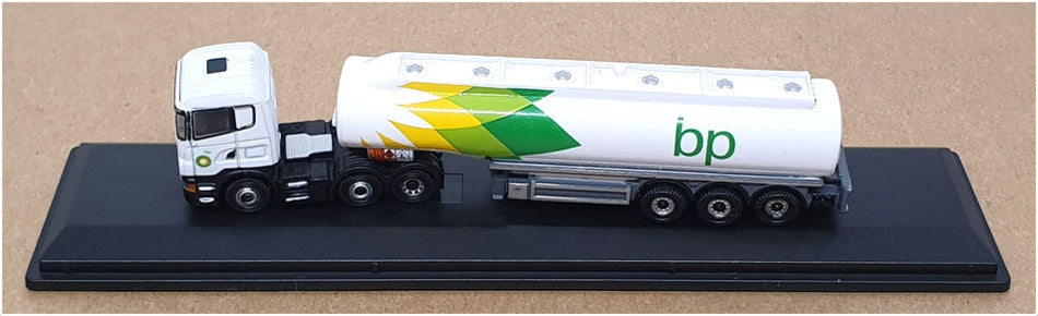 Oxford Diecast N Gauge NSHL01TK - Scania Highline Tanker Truck BP - White