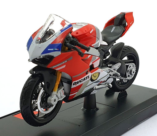 Maisto 1/18 Scale 19132 - Ducati Panigale V4 S Corse Motorbike - Red