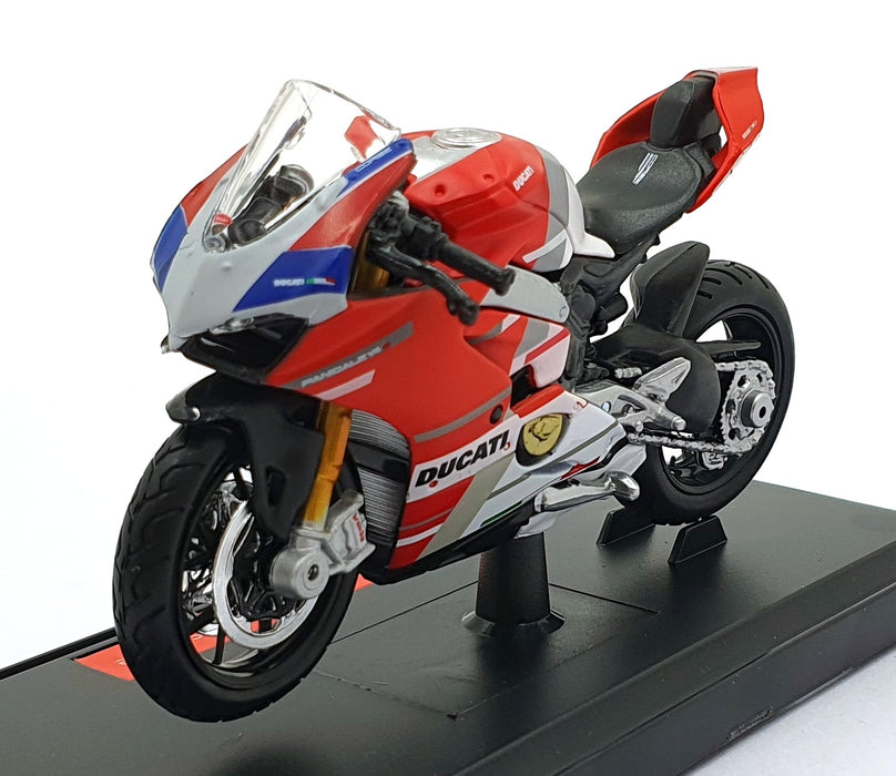 Maisto 1/18 Scale 19132 - Ducati Panigale V4 S Corse Motorbike - Red