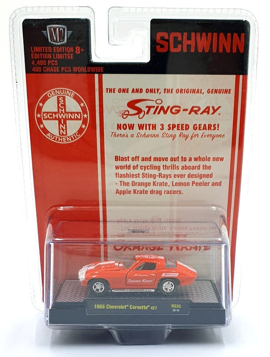 Castline M2 Machines 1/64 Scale HS35 - 1966 Chevrolet Corvette 427 - Orange