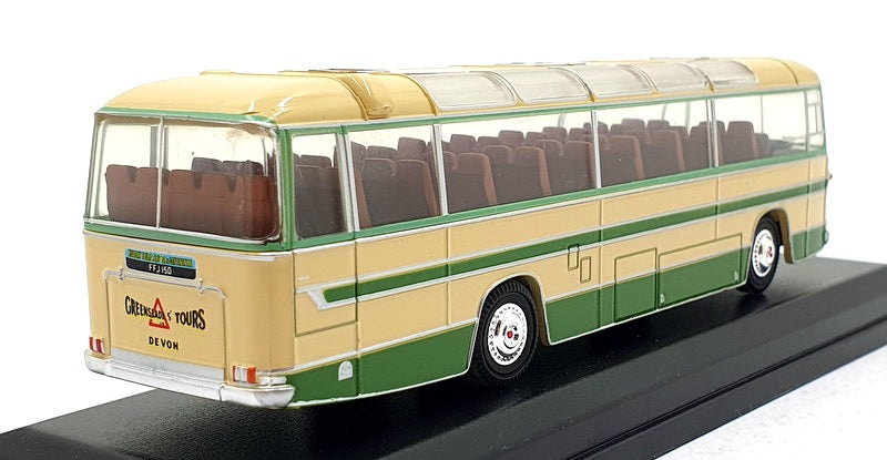 Oxford Diecast 1/76 Scale 76DC004 - Duple Commander II Greenslade - Green/Cream