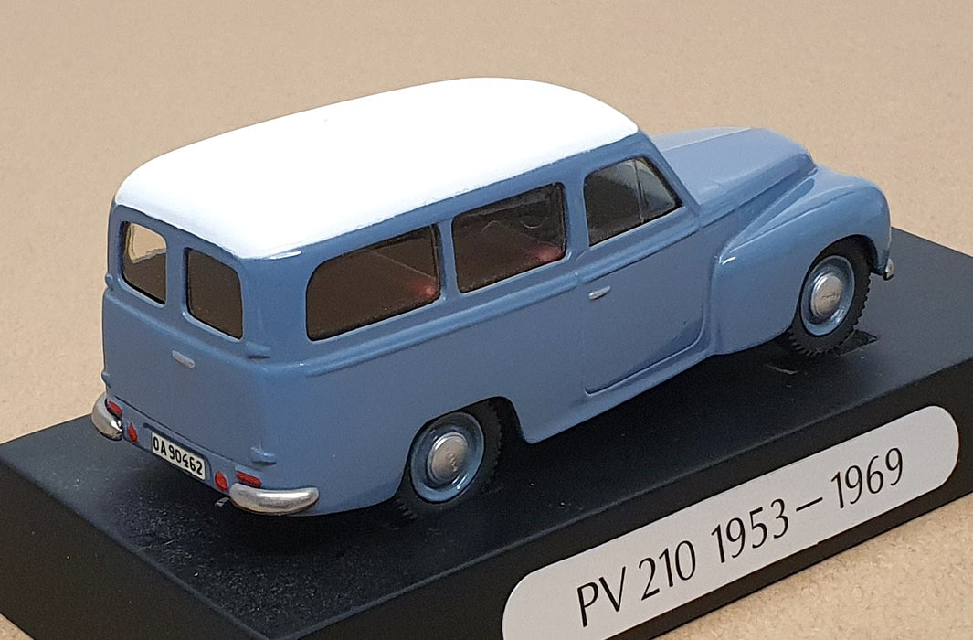 Somerville Models 1/43 Scale 128 - 1960 Volvo 210 Duett - Blue/White