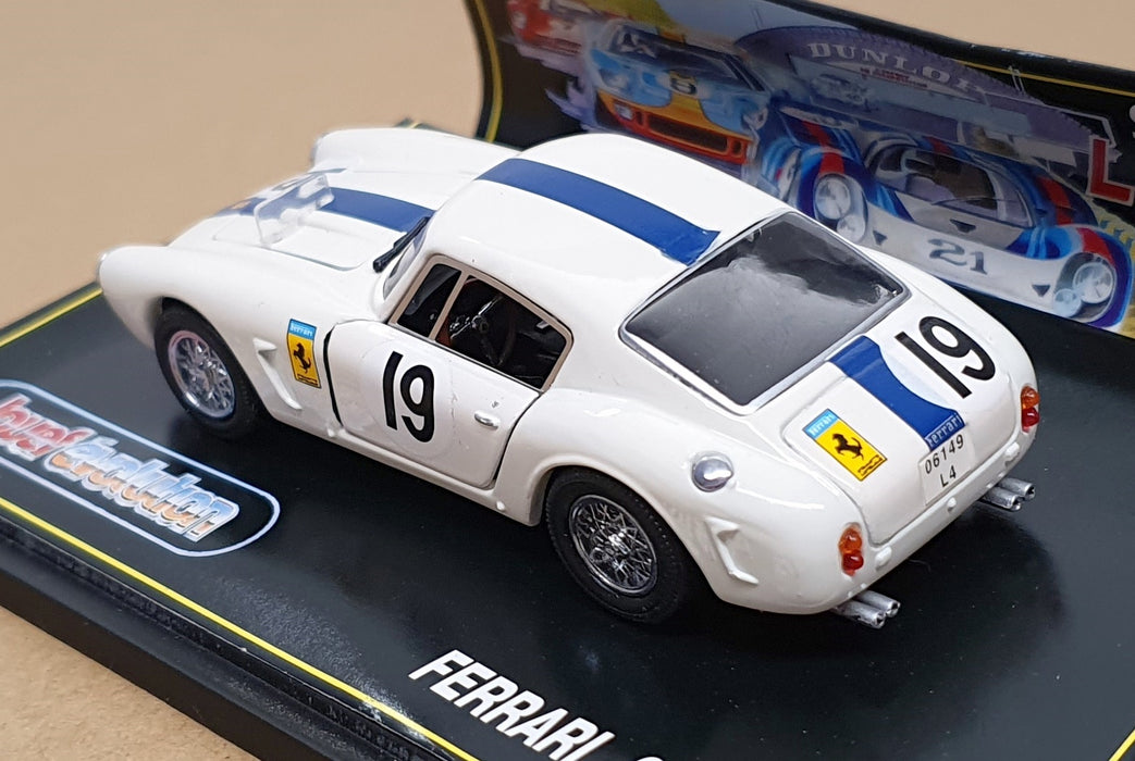 Jouef 1/43 Scale 1012 - Ferrari 250GT #19 Le Mans 1961 - White/Blue Stripe