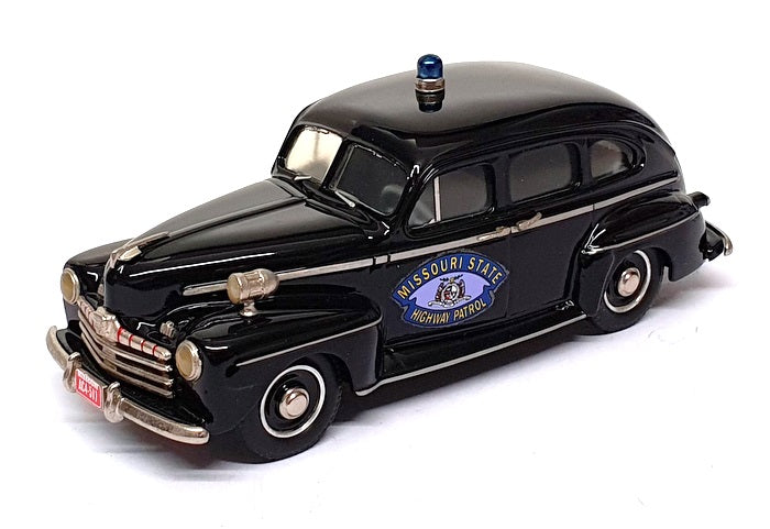 Western Models 1/43 Scale WMS77P - 1946 Ford Missouri Police - Black