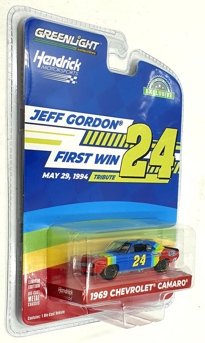 Greenlight 1/64 Scale 30492 - 1969 Chevrolet Camaro #24 1st Win Tribute - Gordon
