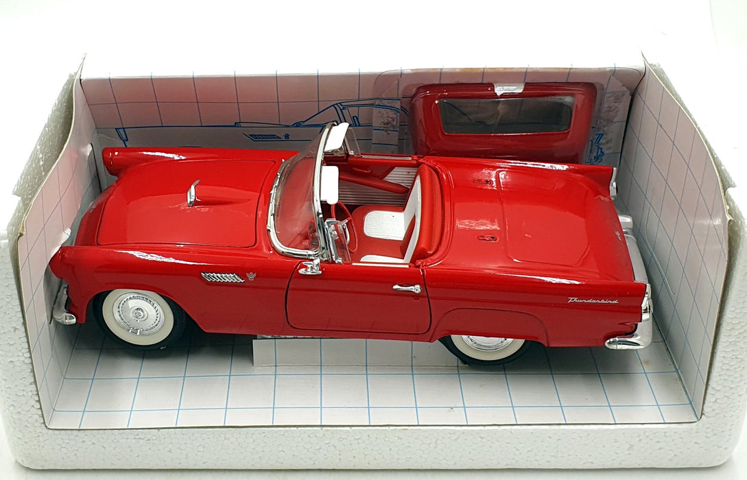 Revell 1/18 Scale Diecast 8650 - 1955 Ford thunderbird - Red
