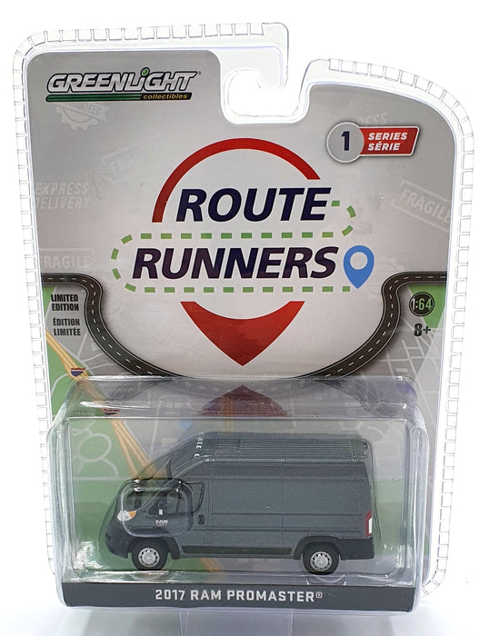 Greenlight 1/64 Scale 53010 - 2017 RAM Promaster Van - Grey