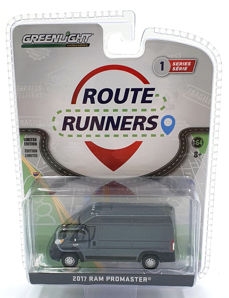 Greenlight 1/64 Scale 53010 - 2017 RAM Promaster Van - Grey