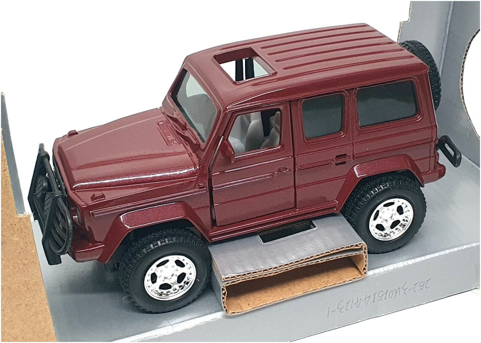 NewRay 1/32 Scale Super Friction 44323 - Mercedes Benz 300GD - Deep Red