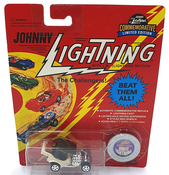 Johnny Lightning 1/64 Scale 100-152 - The Challengers White Lightning - White