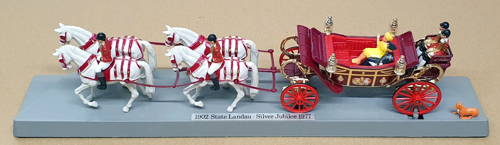 Corgi Appx 35cm Long No. 41 - 1902 State Landau Queen's Silver Jubilee 1977