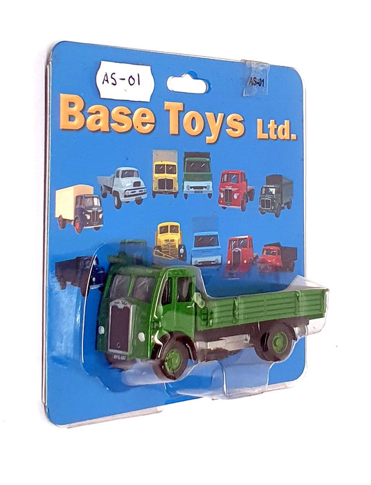 Base Toys 1/76 Scale Diecast AS-01 - Albion Dropside Lorry - Green