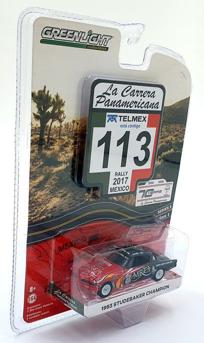 Greenlight 1/64 Scale 13280-A - 1953 Studebaker Champion #13 Mexico