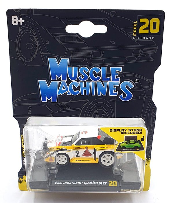 Muscle Machines 1/64 Scale 15526 - 1986 Audi Sport Quattro S1 E2 #2