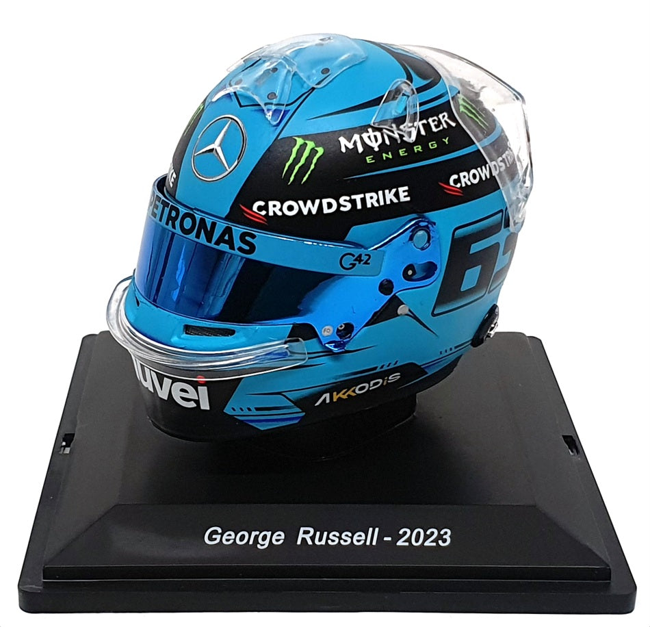 Casque Helmet Russell Mercedes 2023 F1 Formule 1 GP Bell 1/2