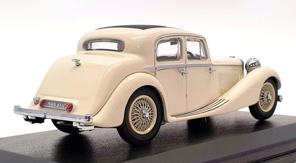Oxford Diecast 1/43 Scale JSS001 - Jaguar SS 2.5 Saloon - Cream