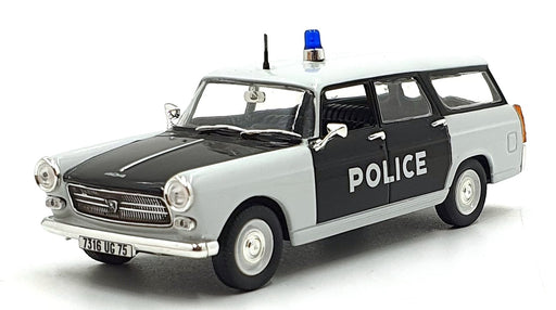 Norev Hachette 1/43 Scale GA4850 - 1967 Peugeot 404 Break Gendarmerie Police Car