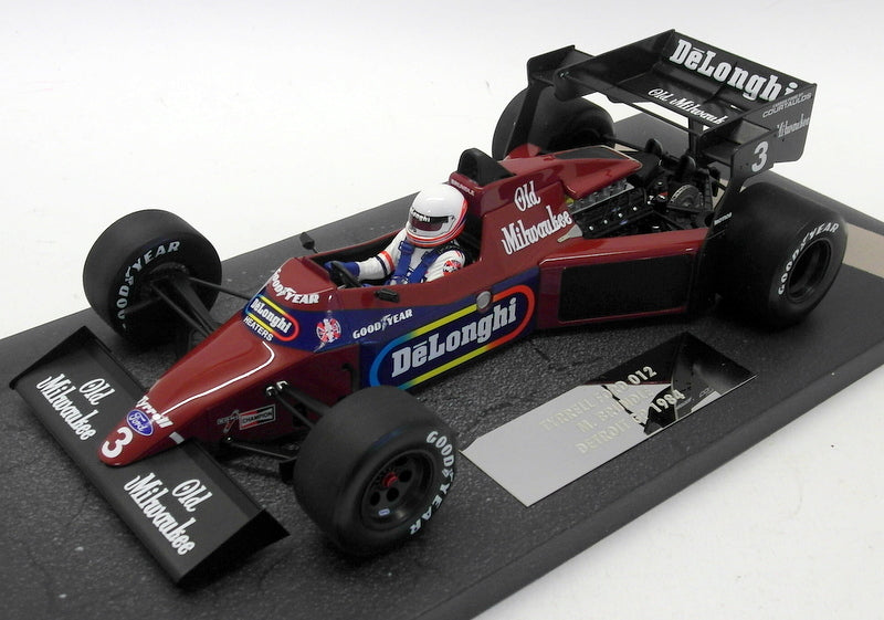 Minichamps 1/18 Scale - 117 840003 Tyrrell Ford 012 M Brundle Detroit 1984
