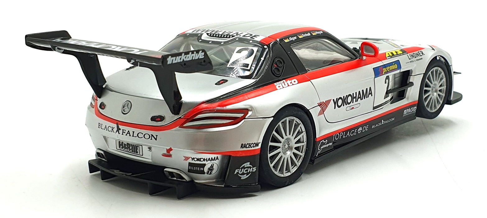 Carrera 1/32 Scale Slot Car 27381 - Mercedes-Benz SLS AMG GT3 #2 VLN 2011