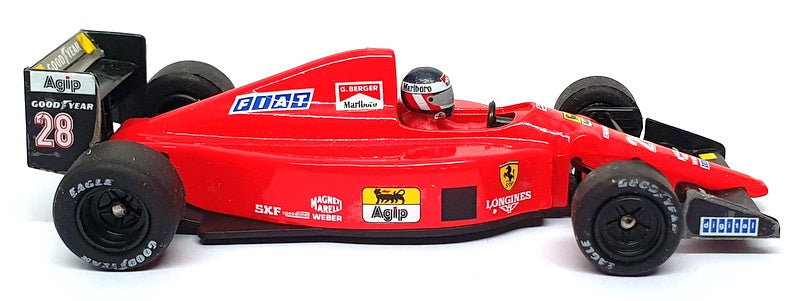 Onyx 1/43 Scale Diecast 028 - F1-89 Ferrari Gerhard Berger - Red