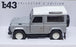 CMJ Diecast 1/43 Scale DC143DEG - Land Rover Defender - Grey