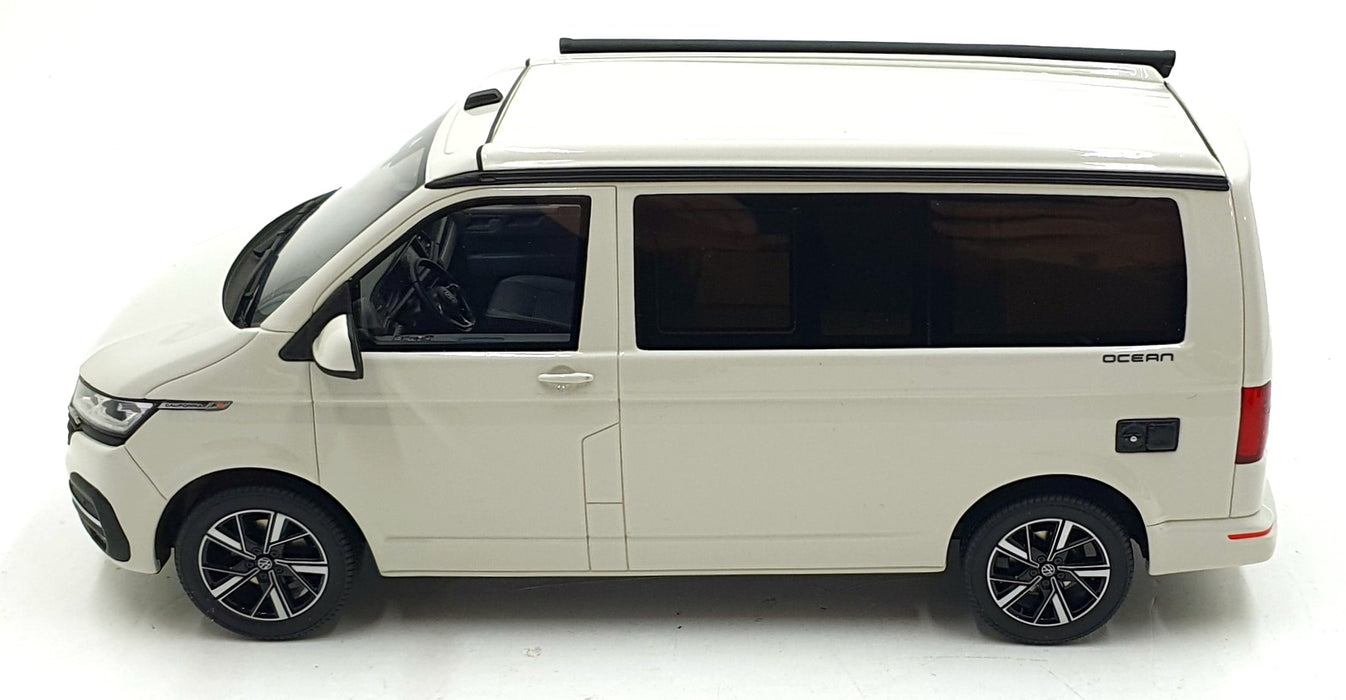 Otto Models 1/18 Scale Resin OT488 - Volkswagen T6.1 California Ocean - White