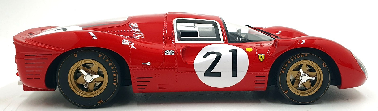 Werk83 1/12 Scale W1201401 - Ferrari 330 P4 2nd 24hr LM 1967 - Scarfiotti/Parkes