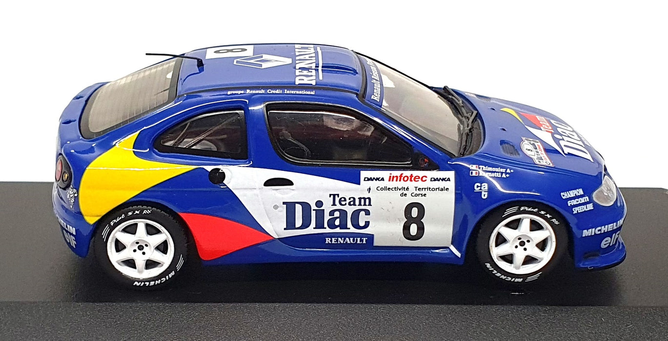 Altaya 1/43 Scale RM9897 - Renault Megane Maxi #8 Tour de Corse 1996