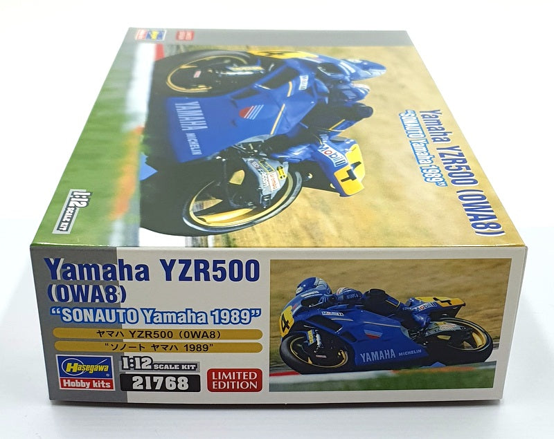 Hasegawa Kits 1/12 Scale 21768 - Yamaha YZR500 (0WA8) #4 Sonauto Yamaha 1989