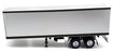 KK Scale Road Kings 1/18 Scale RK180168 Semi Automatic Truck Trailer Silver