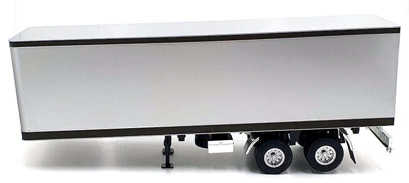 KK Scale Road Kings 1/18 Scale RK180168 Semi Automatic Truck Trailer Silver