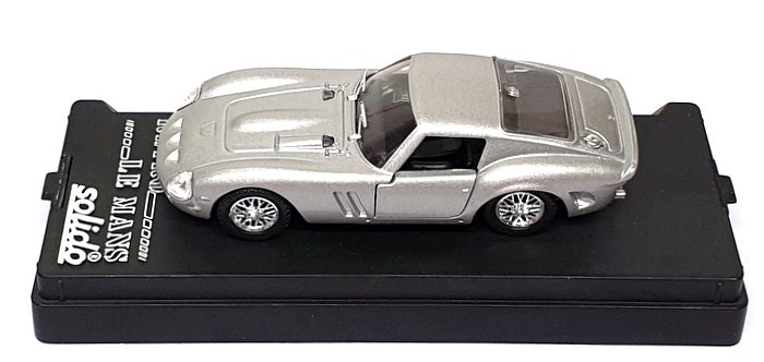 Solido 1/43 Scale Diecast 2404 - Ferrari GTO #25 Le Mans 1963 - Silver