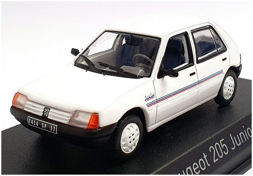 Norev 1/43 Scale Diecast 471725 - 1988 Peugeot 205 Junior - White