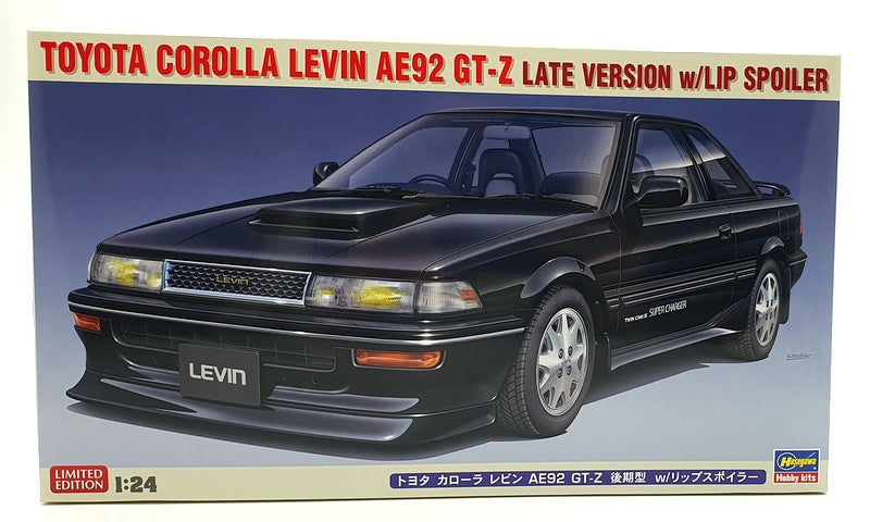 Levin Spoiler Hasegawa Kits 1/24 Scale 20655 - Toyota Corolla Levin AE92 GT-Z w/Lip ...
