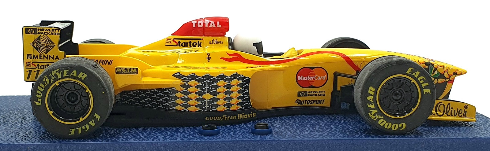 Scalextric 1/32 Scale Slot Car C2079 - Peugeot 197 #11 - Jordan F1