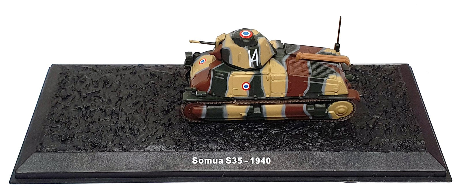 Atlas Editions 1/72 Scale 7 156 107 Somua S35 Tank French Army 1940 - Camouflage