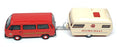 Premium ClassiXXS 1/43 Scale 11459 - VW T3a Bus & Caravan Roncalli Circus