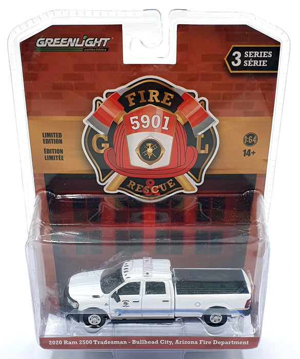Greenlight 1/64 Scale 67030-F - 2020 RAM 2500 Tradesman Arizona FD Truck