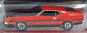 Auto World 1/64 Scale AWSP159 - 1971 Ford Mustang Boss 351 - Red/Black