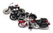 Maisto M&S 1/24 Scale MSHD03 - Harley Davidson Motorbike Set Of 3