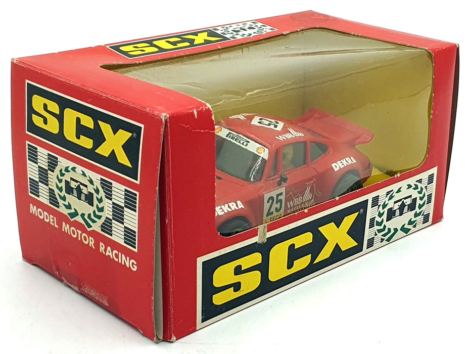 Matchbox SCX 1/32 Scale Slot Car 83590 - Porsche 911 #25 "Shell"
