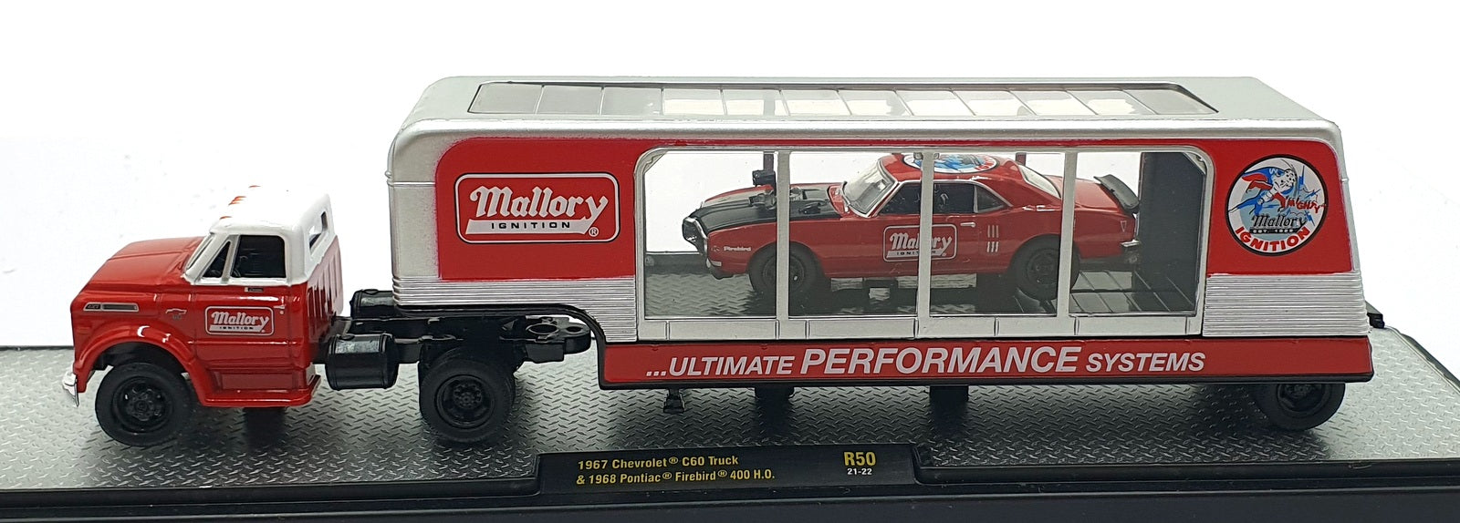 Castline M2 Machines 1/64 Scale R50 - '67 Chevrolet C60/'68 Firebird 400 H.O