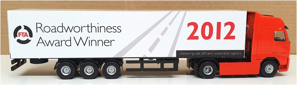 CSE 1/50 Scale 12924 - Volvo Truck & Trailer FTA 2012 - Red/White