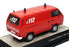 Premium ClassiXXs 1/43 Scale 11406 - VW Volkswagen T3a Fire Kastenwagon - Red