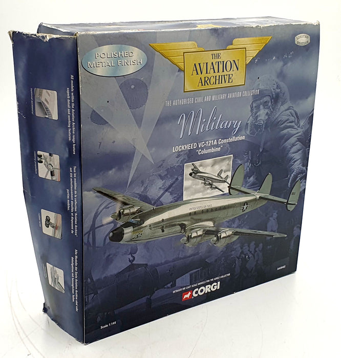 Corgi 1/144 Scale AA30402 - Lockheed VC-12A Constellation Columbine - Chrome